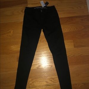 American Eagle Super Stretch Ripped Skinny Jeans